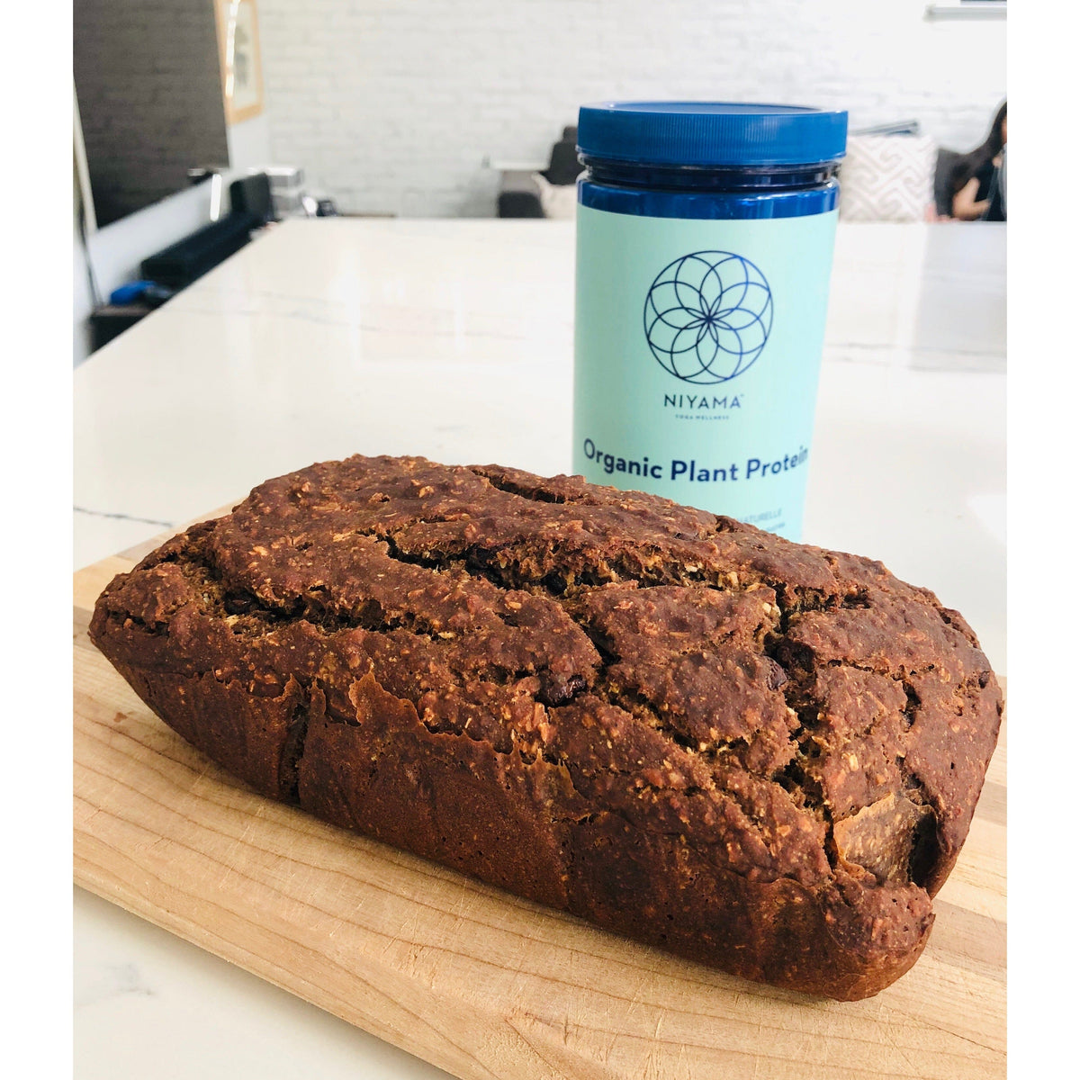 Buckwheat Banana Bread with Plant Protein - Niyama Wellness