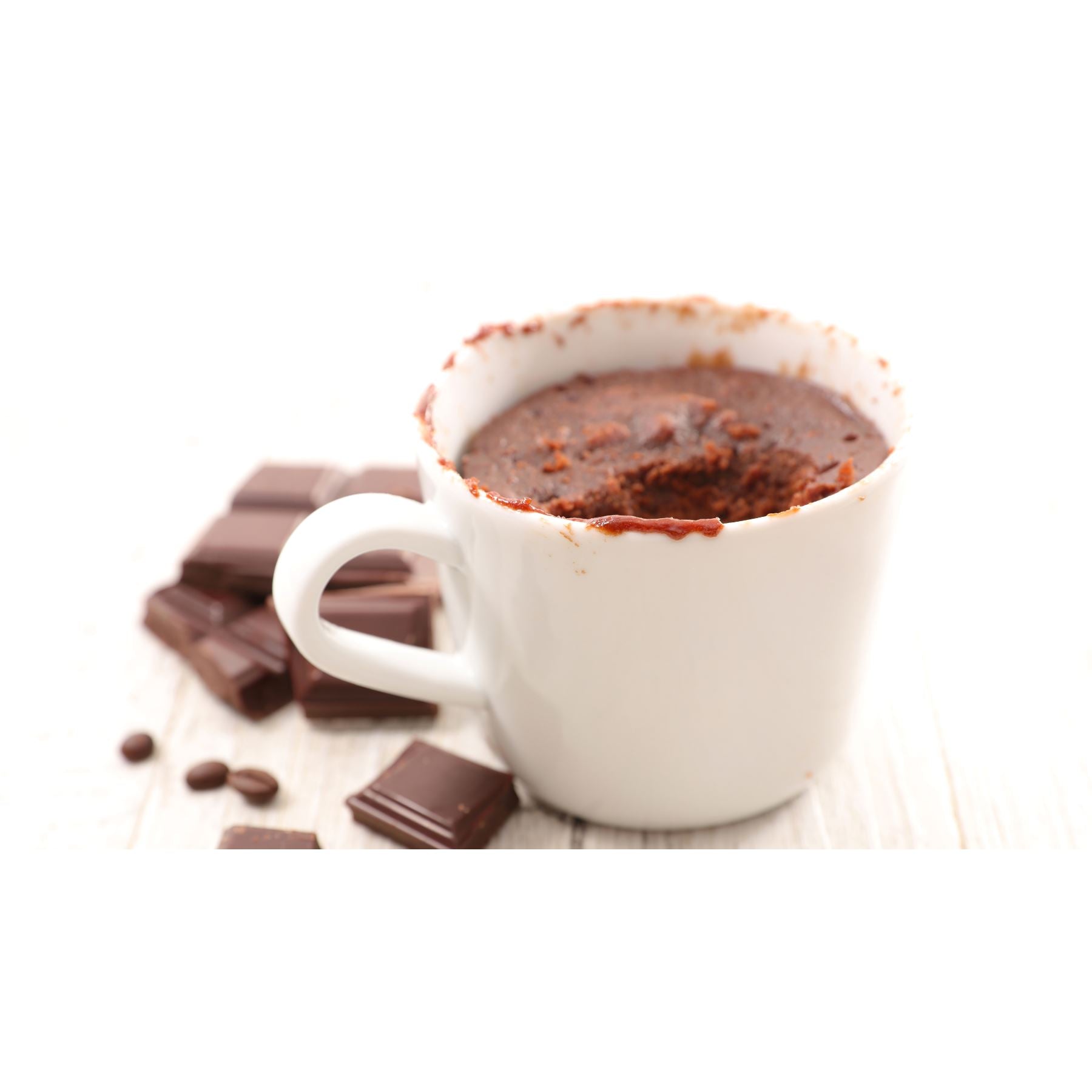 Chocolate Chip Plant Protein Mug Cake - Niyama Wellness