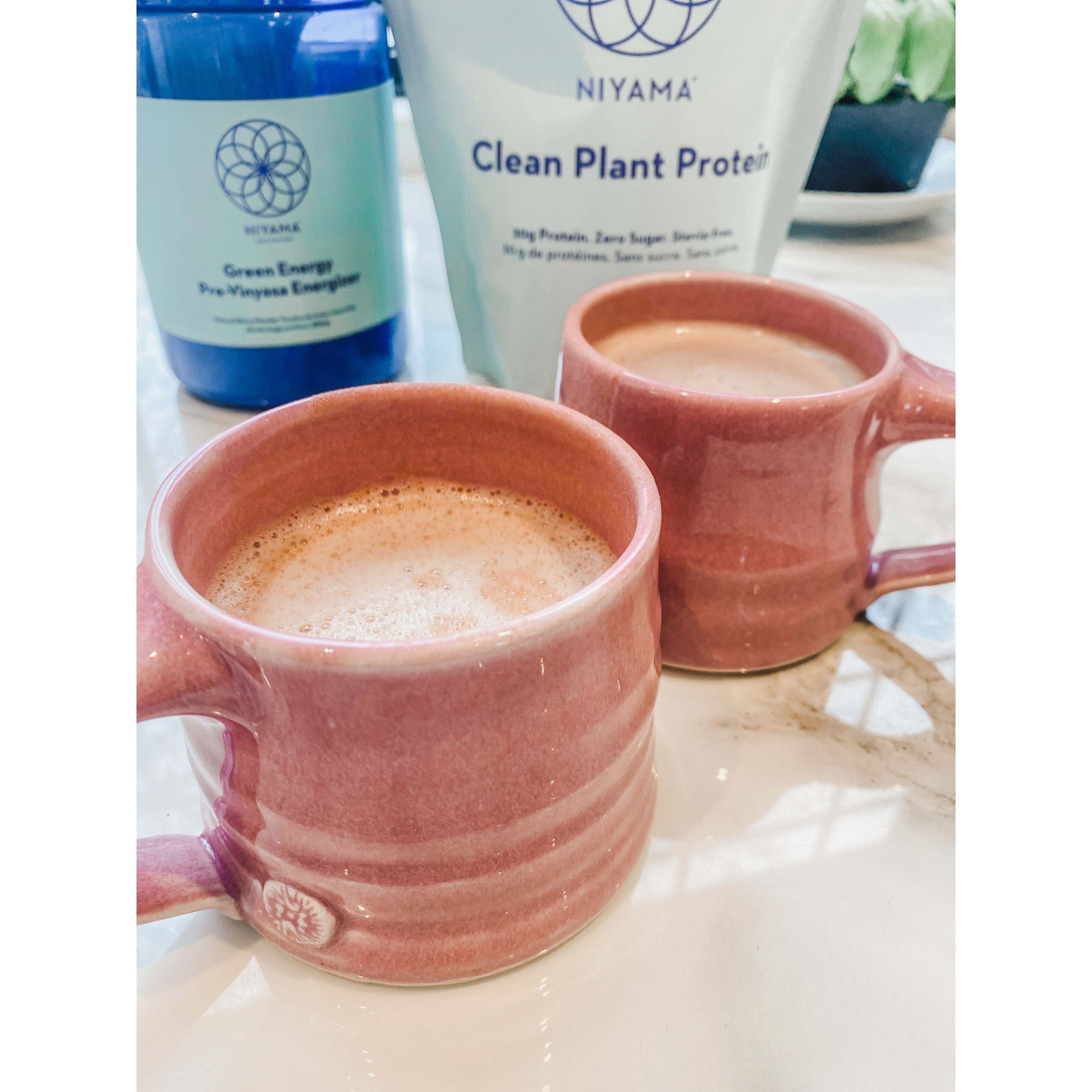 Healthy Red Velvet Lattes for Two - Niyama Wellness