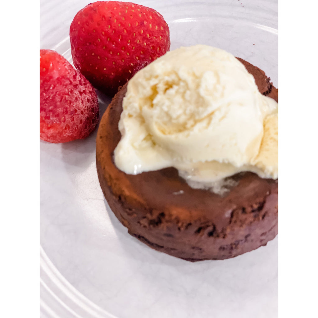 Molten Chocolate Protein Lava Cakes for Two - Niyama Wellness