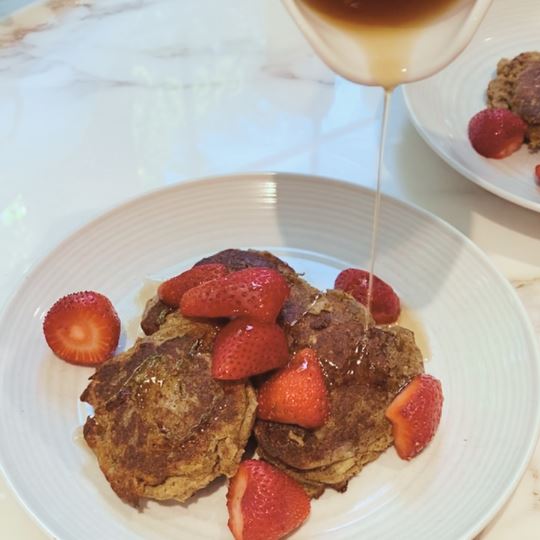 Gluten-free Banana Protein Pancakes Niyama | Niyama Wellness