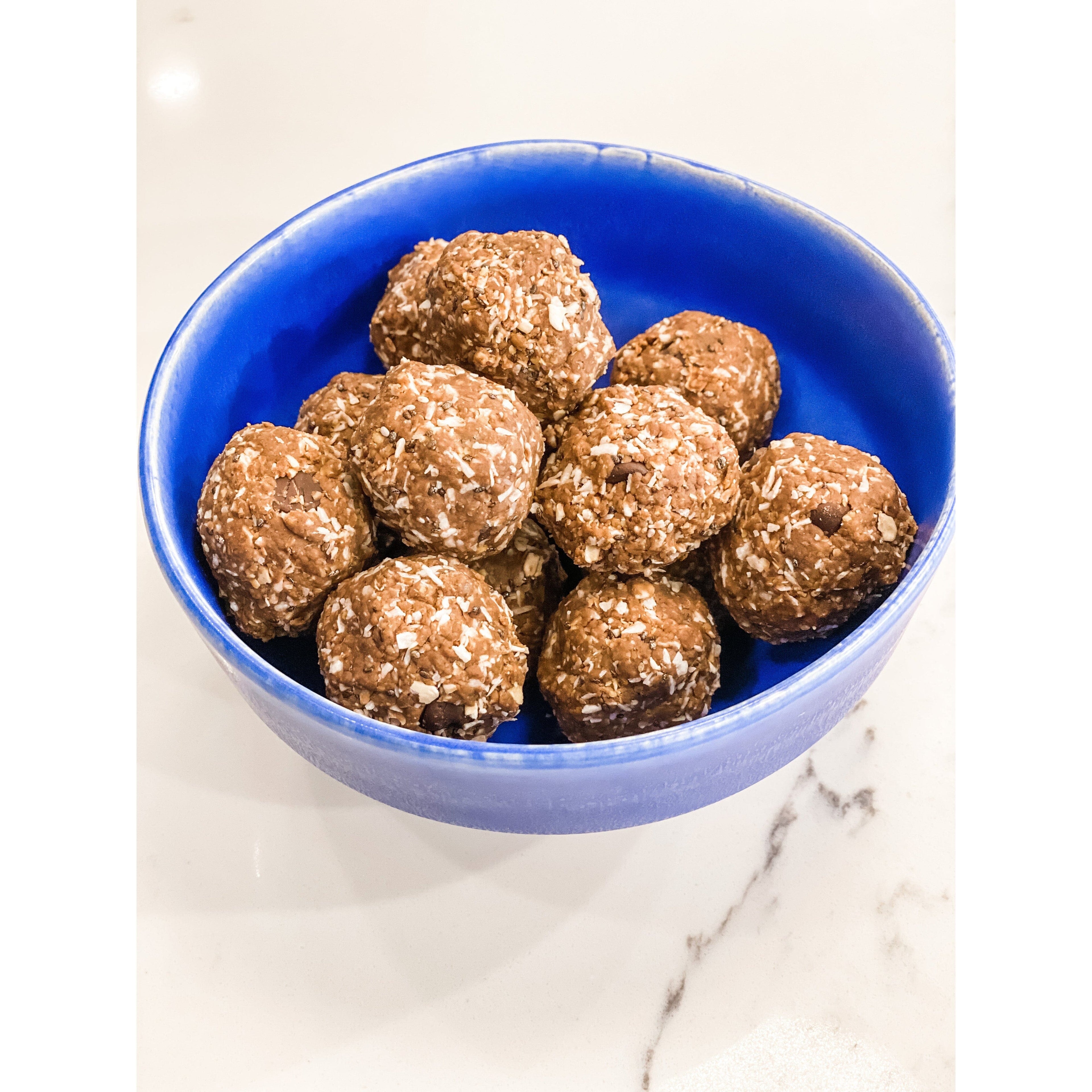 Peanut Butter Plant Protein Energy Balls - Niyama Wellness