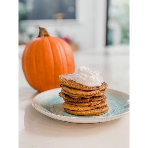Pumpkin Spice Plant Protein Pancakes - Niyama Wellness
