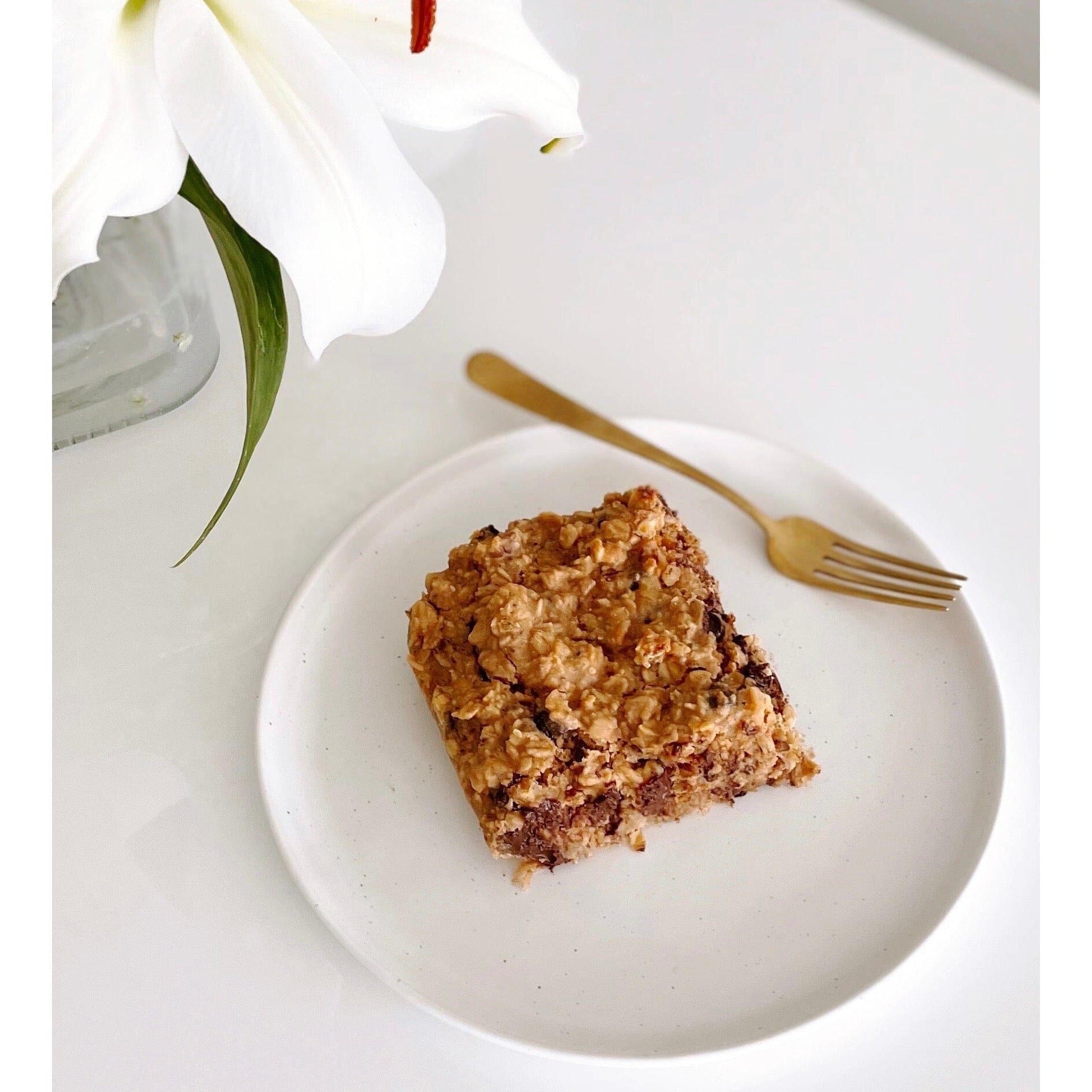 Snickers Baked Oatmeal - Niyama Wellness