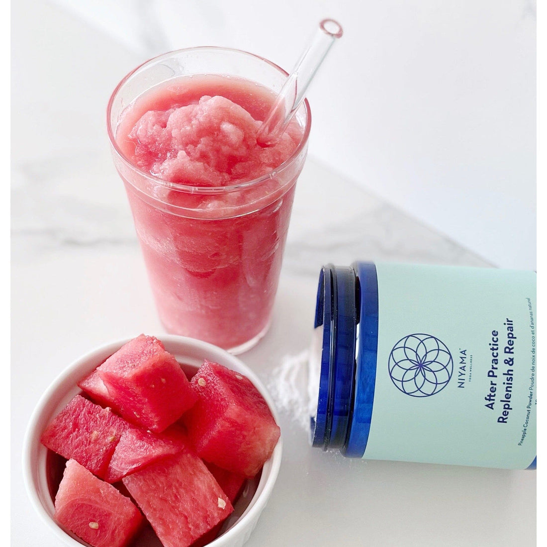 Watermelon Hydration Slushie - Niyama Wellness