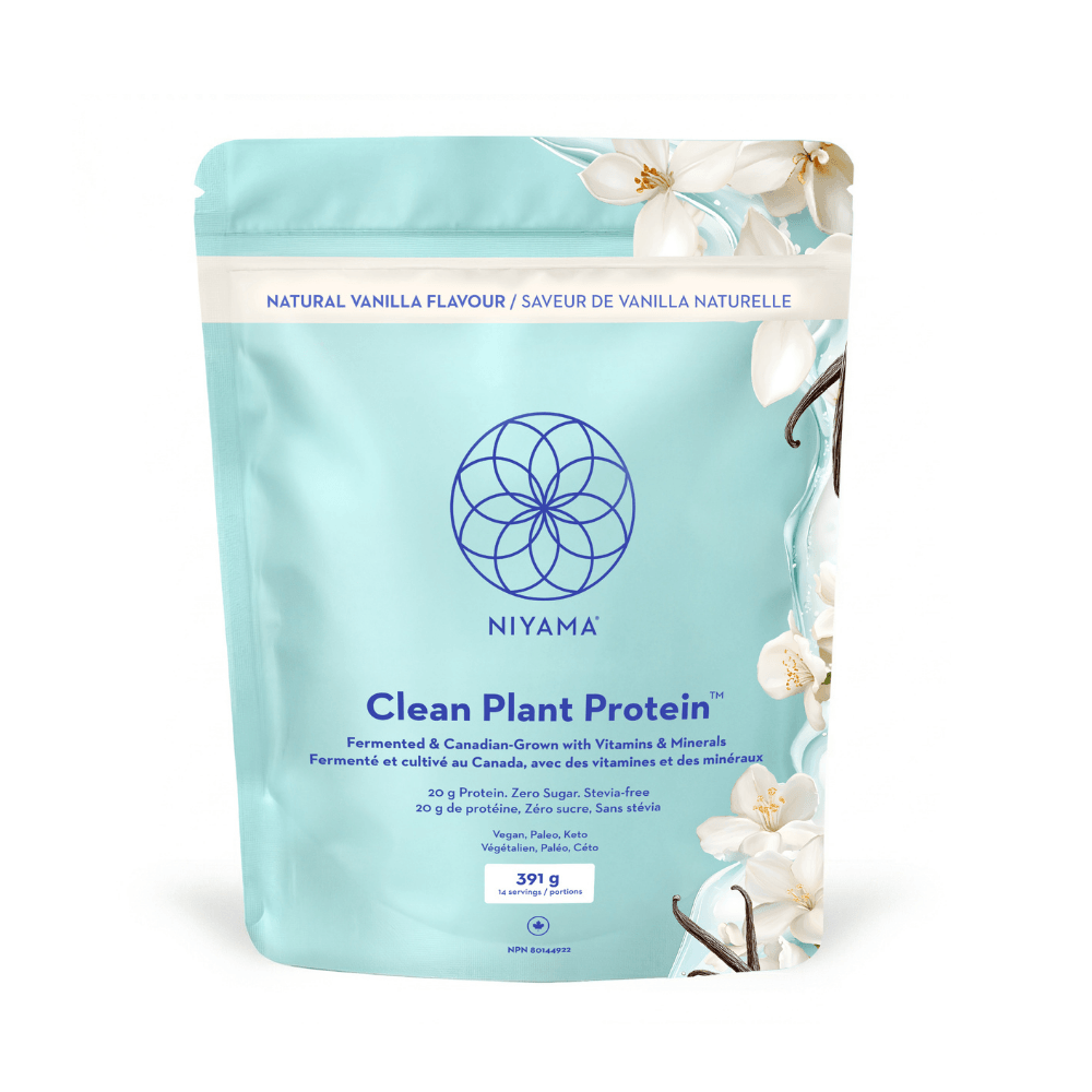 Clean Plant Protein Powder - 14 servings - Stevia-free - Organic