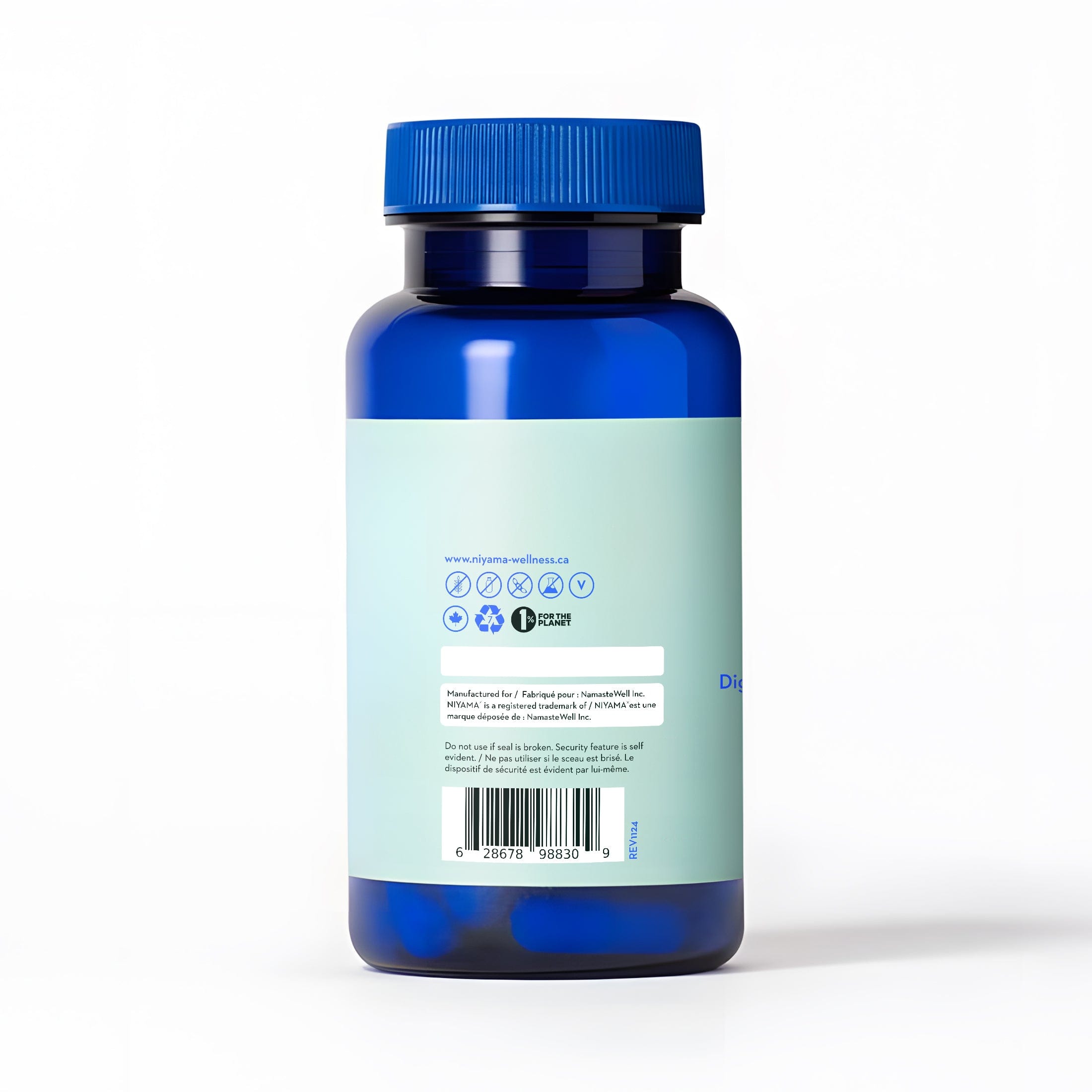 Bloaty Digestive Support 60 Capsules by Niyama Wellness