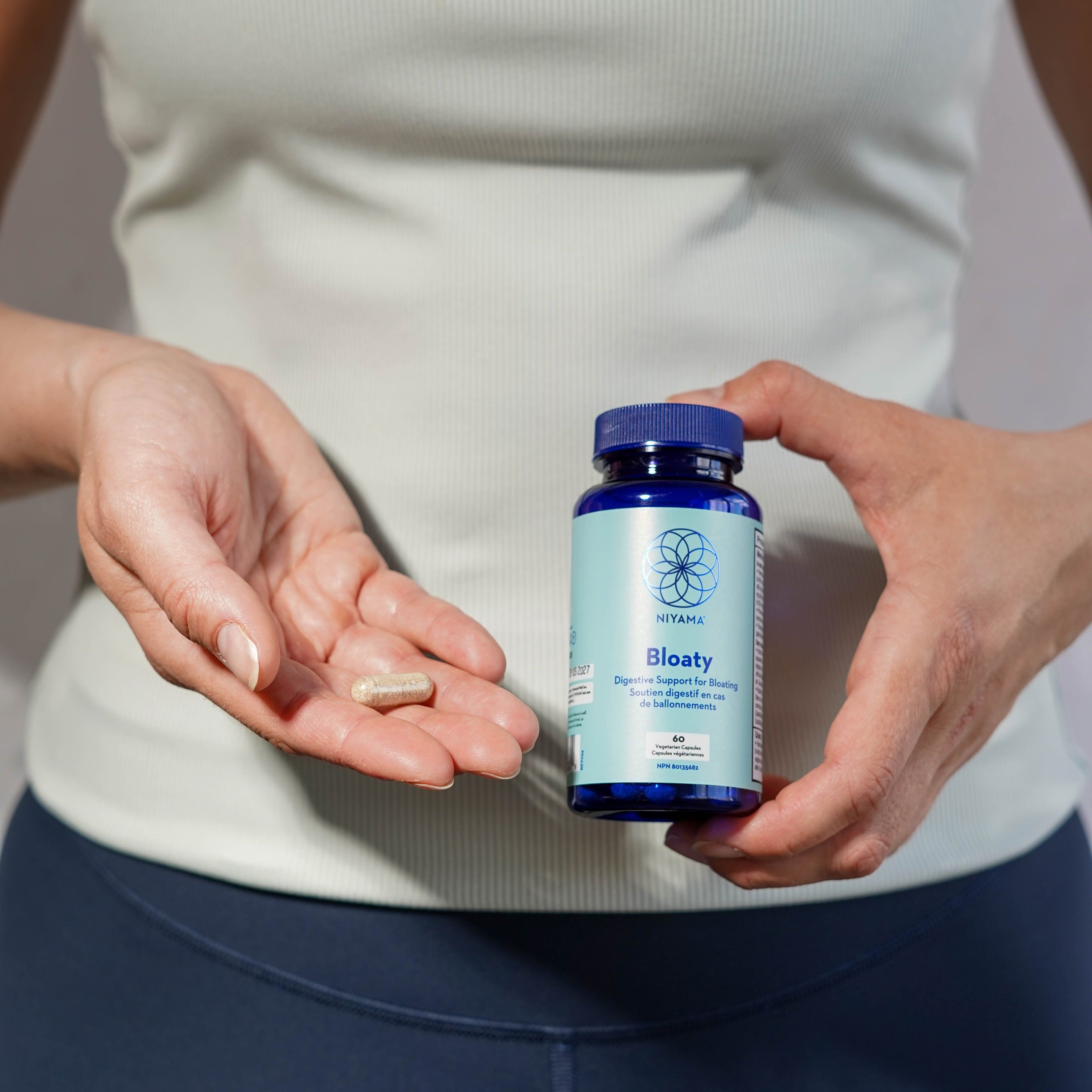 Bloaty Digestive Support 60 Capsules by Niyama Wellness