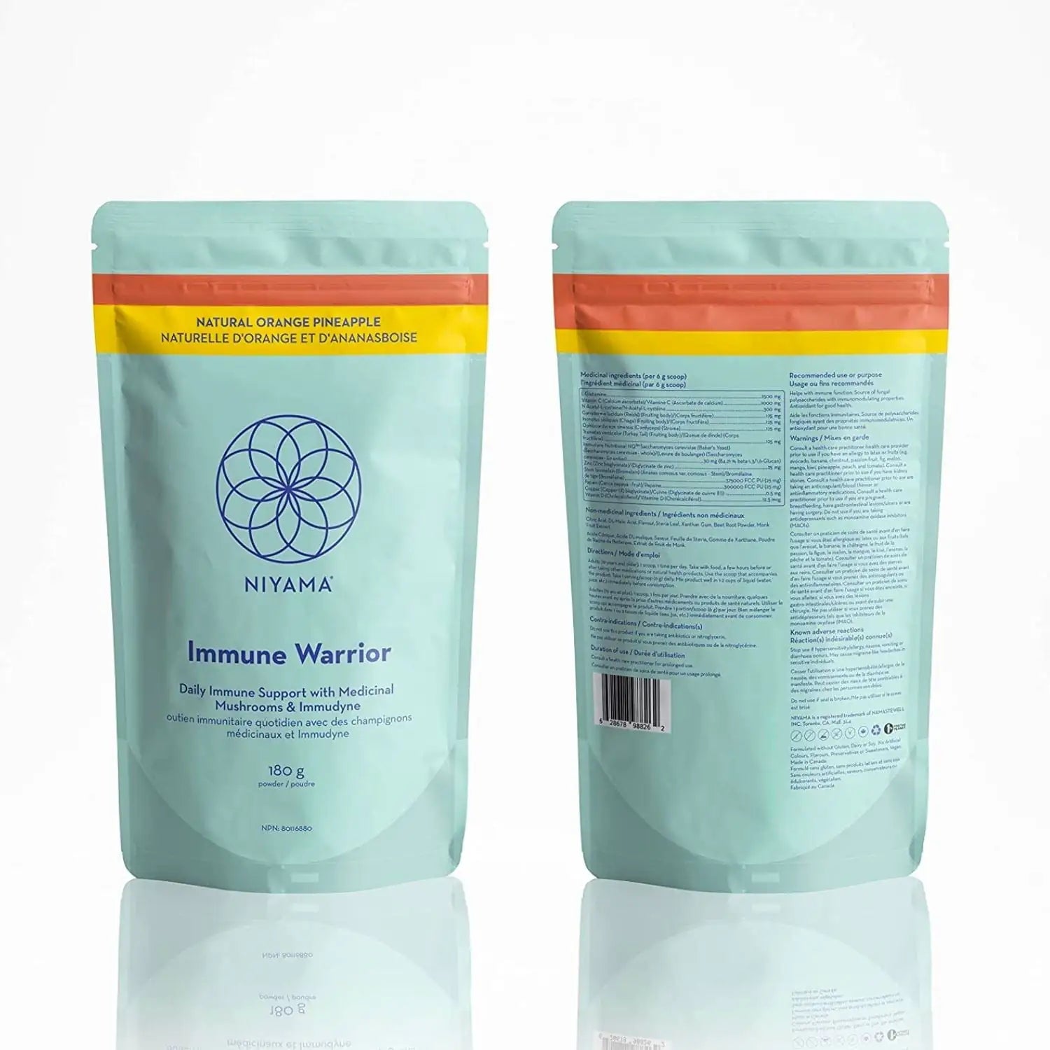 Immune Warrior - Daily Immune Support – Vitamins Supplements | Niyama Wellness