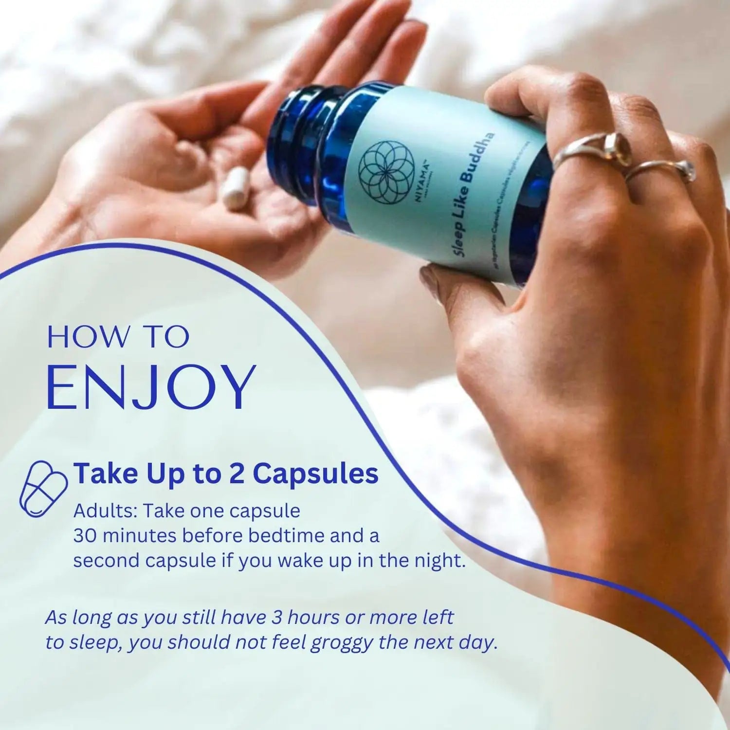 Sleep Like Buddha Natural Sleep Supplement – Nourish | Niyama Wellness