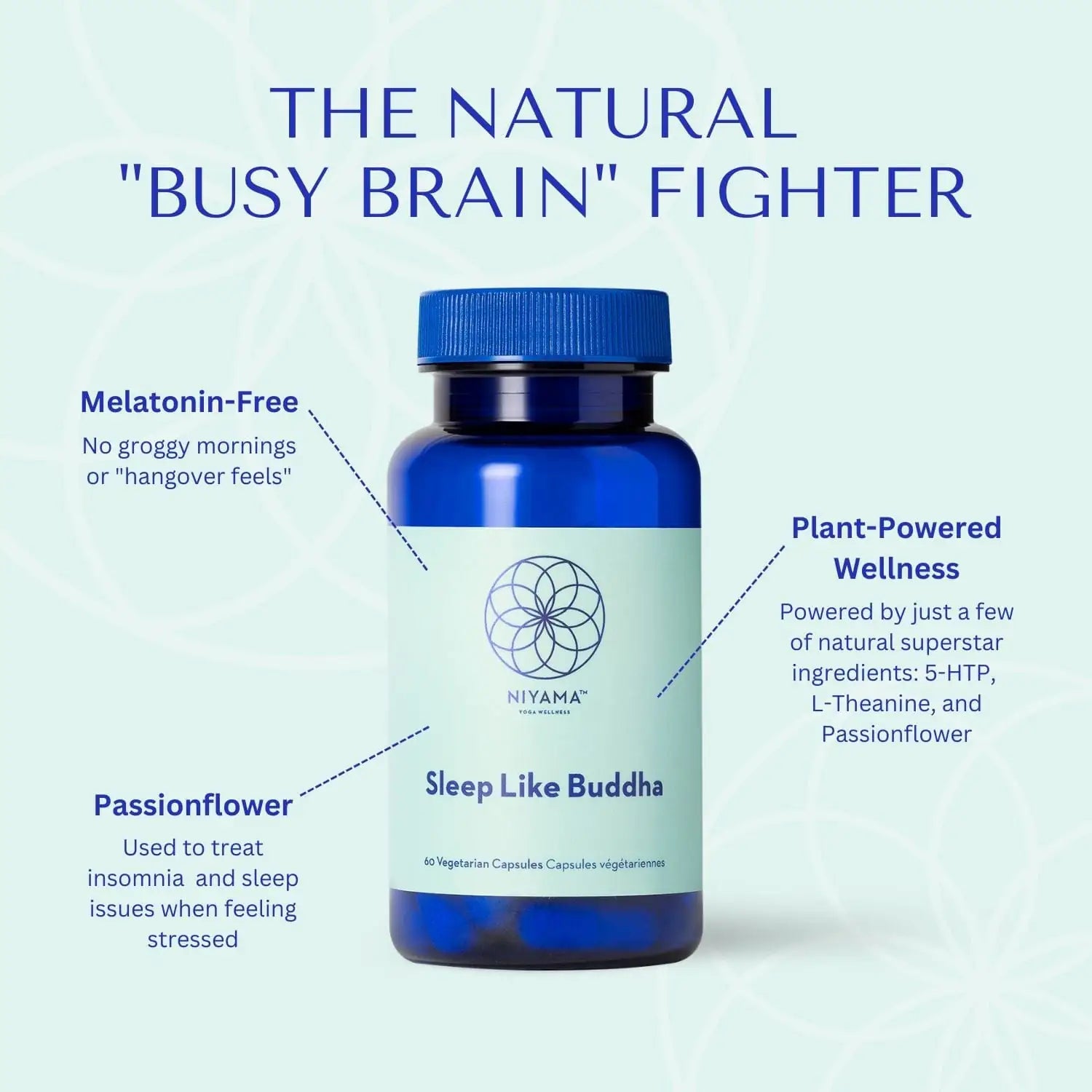 Sleep Like Buddha Natural Sleep Supplement – Nourish | Niyama Wellness
