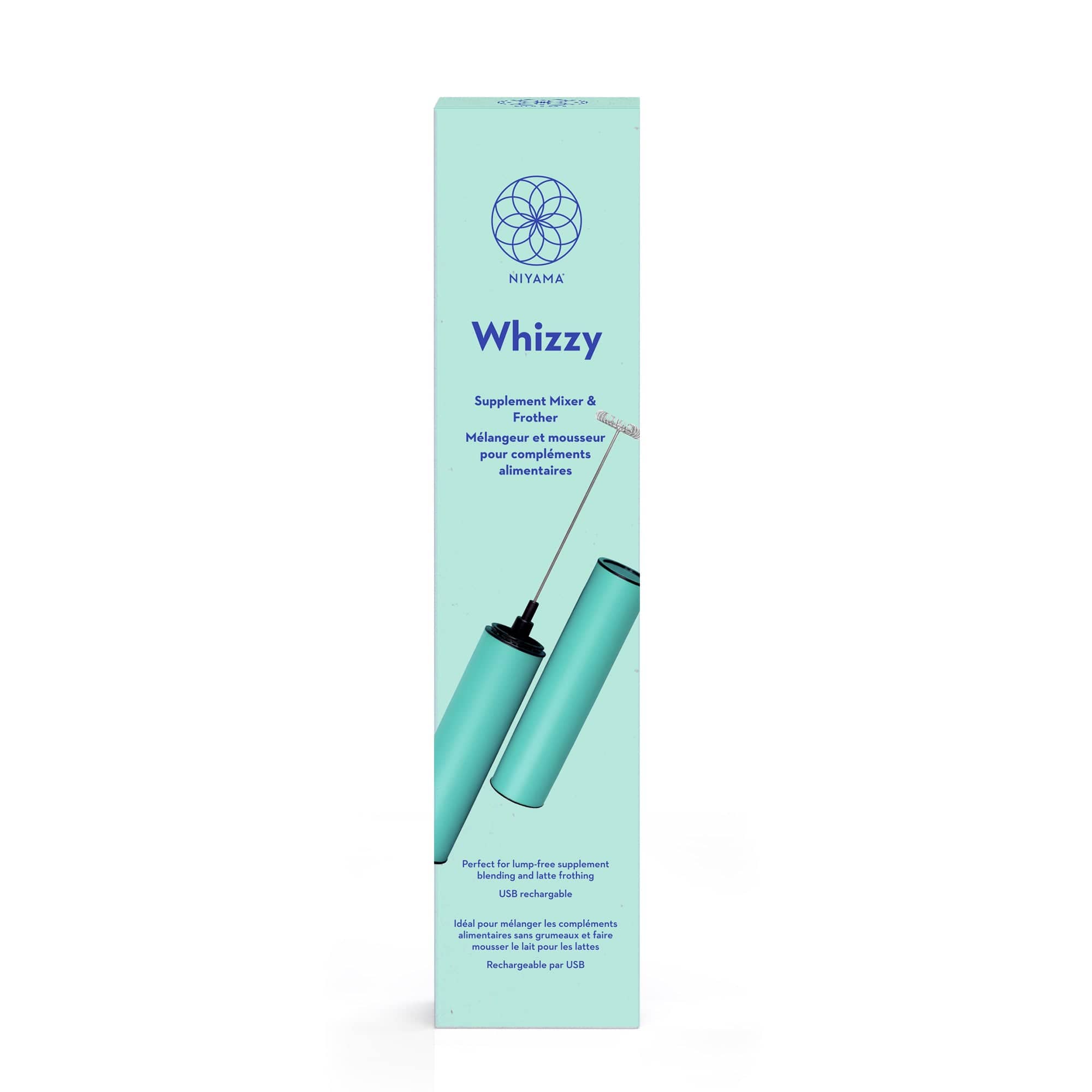 Whizzy Supplement Mixer & Frother – Accessories Gear | Niyama Wellness