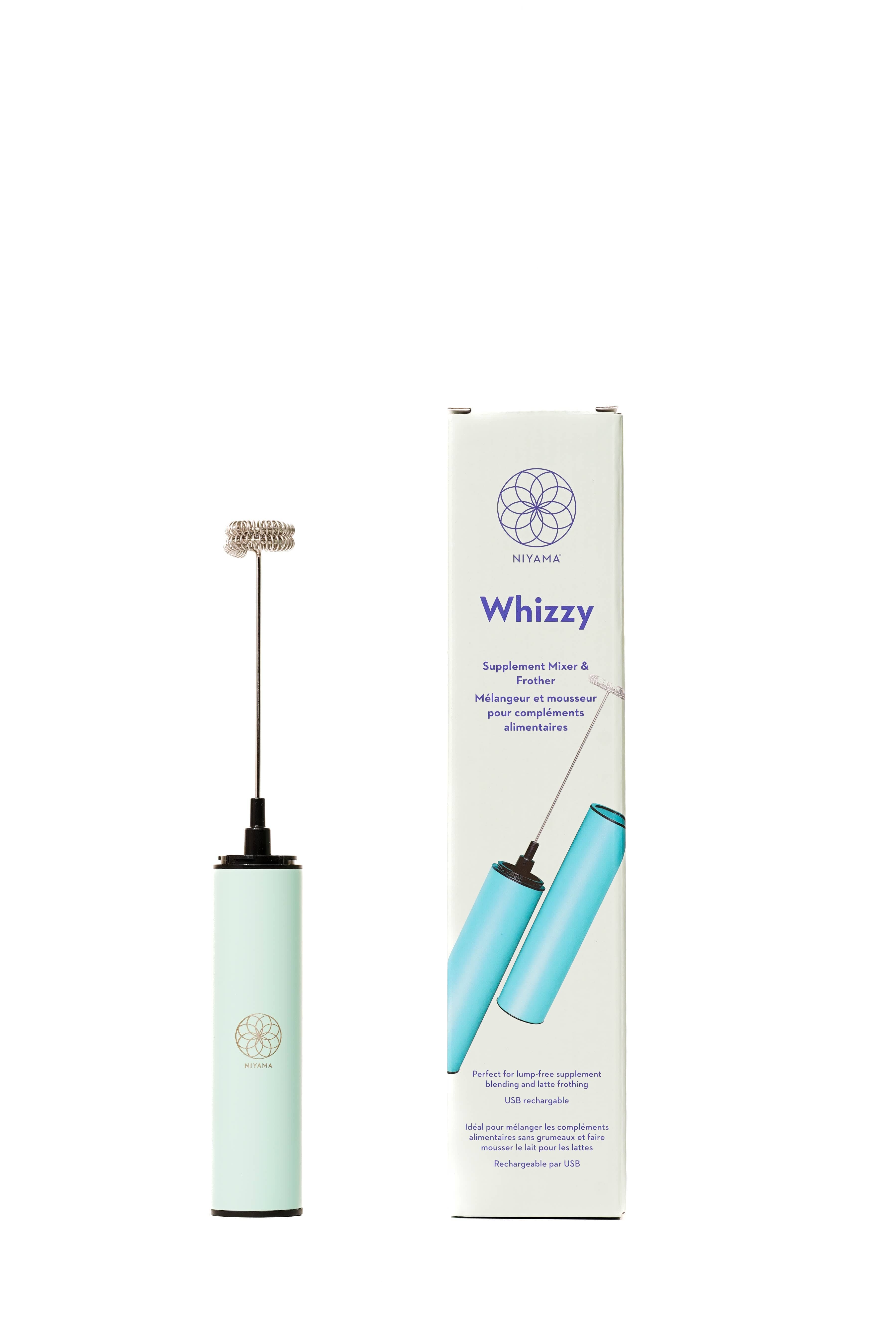 Whizzy Supplement Mixer & Frother by Niyama Wellness – Accessories & Gear