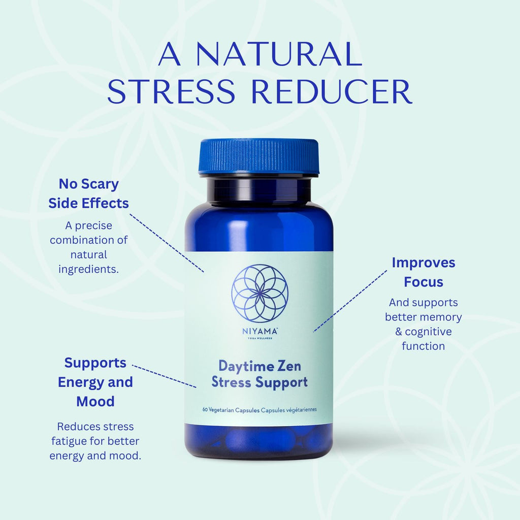 Daytime Zen Ashwagandha Stress Support Supplement - Niyama Wellness