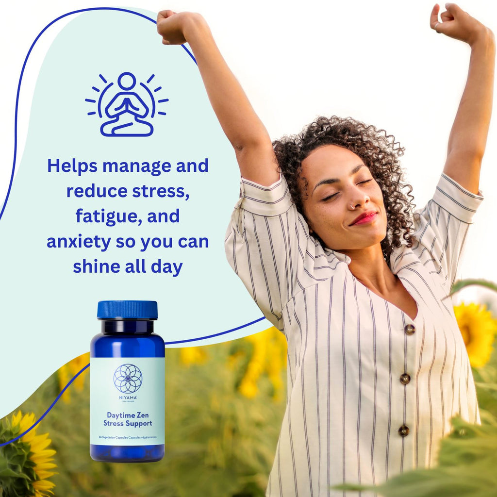 Daytime Zen Ashwagandha Stress Support Supplement - Niyama Wellness